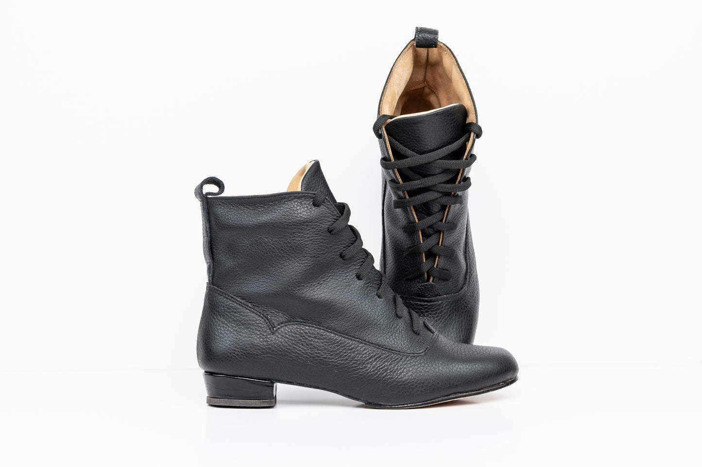 Boots Classic Black Floater leather