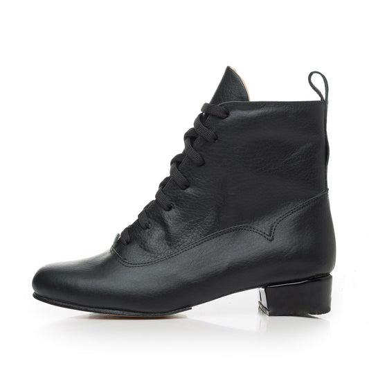 Boots Classic Black Floater leather