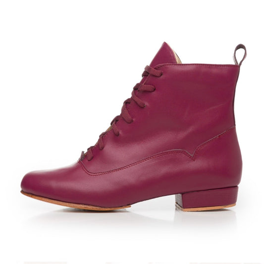 Boots-Classic Burgundy leather