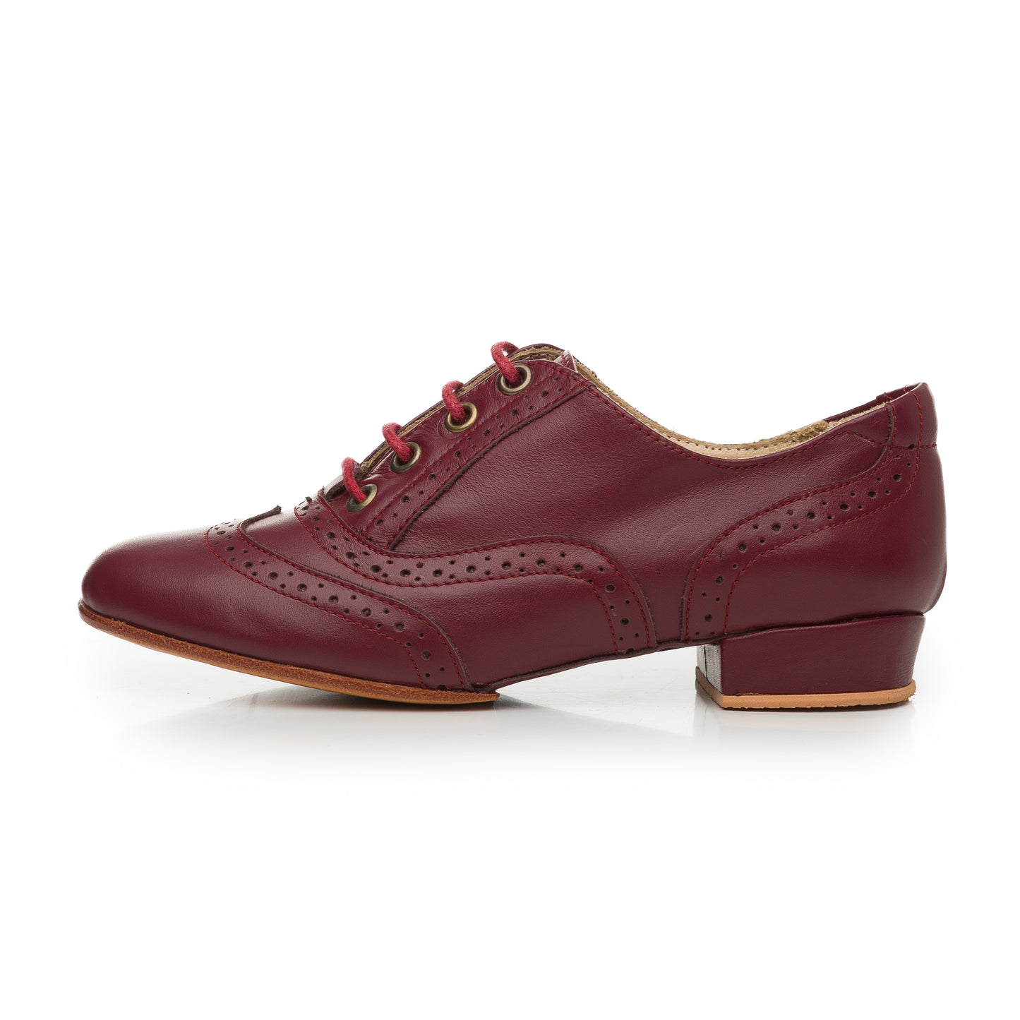Oxford Curvy- Bordeaux leather