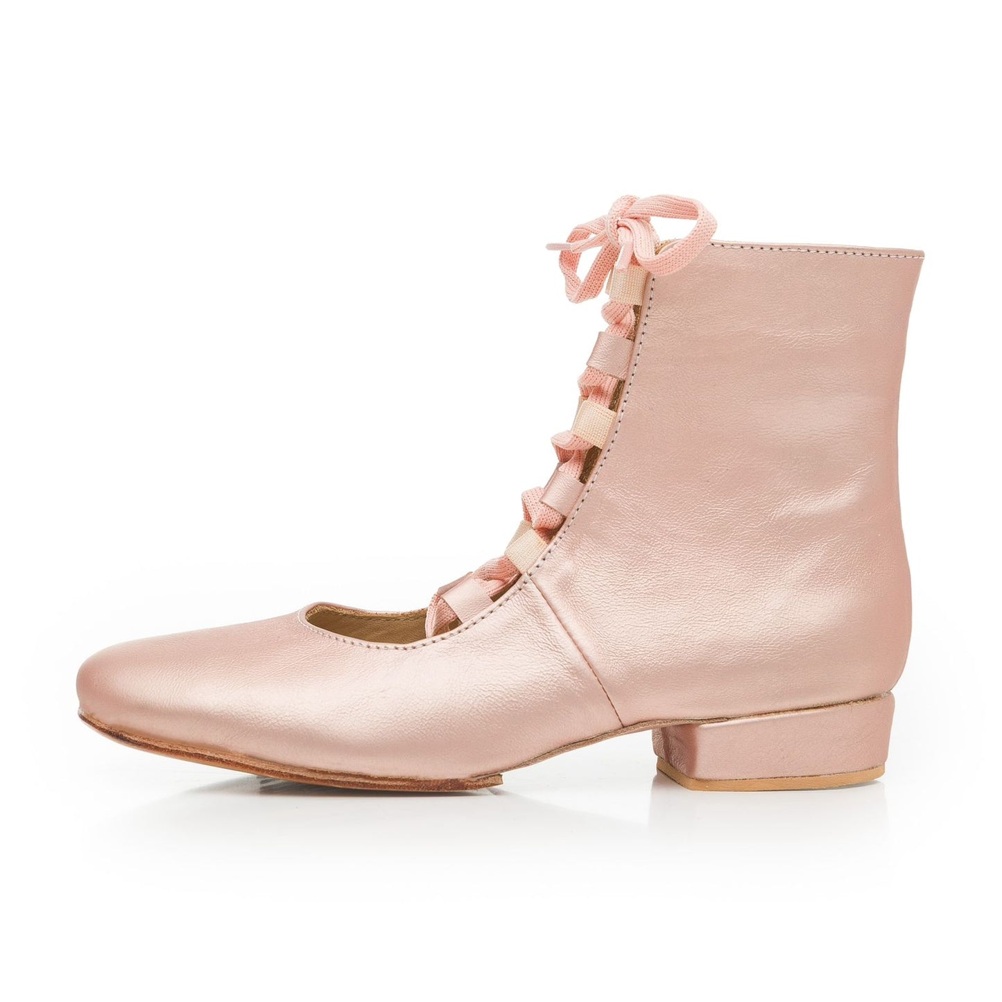 Ballerina Boots Metalic Rose