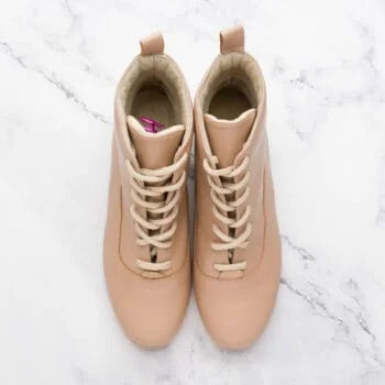 Boots-Classic Beige leather