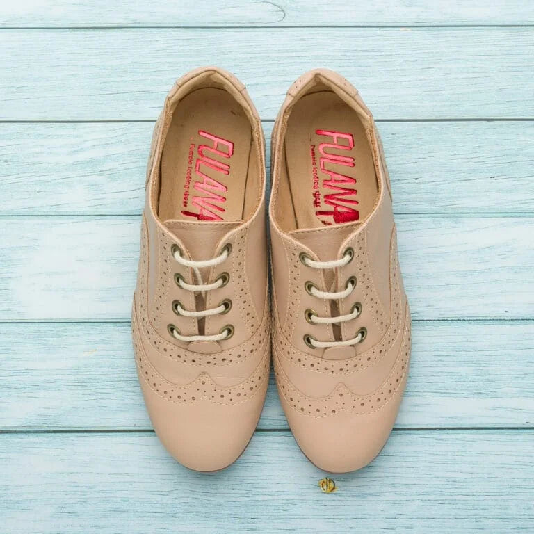 Oxford Curvy-Beige