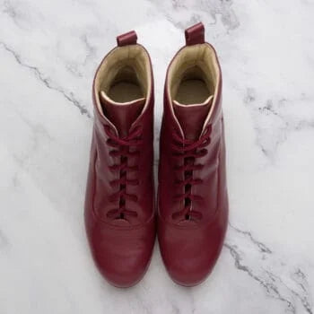 Boots-Classic Burgundy leather