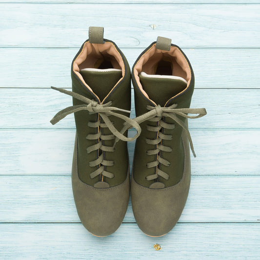 Boots-Classic Neoprene Dark green (Vegan)