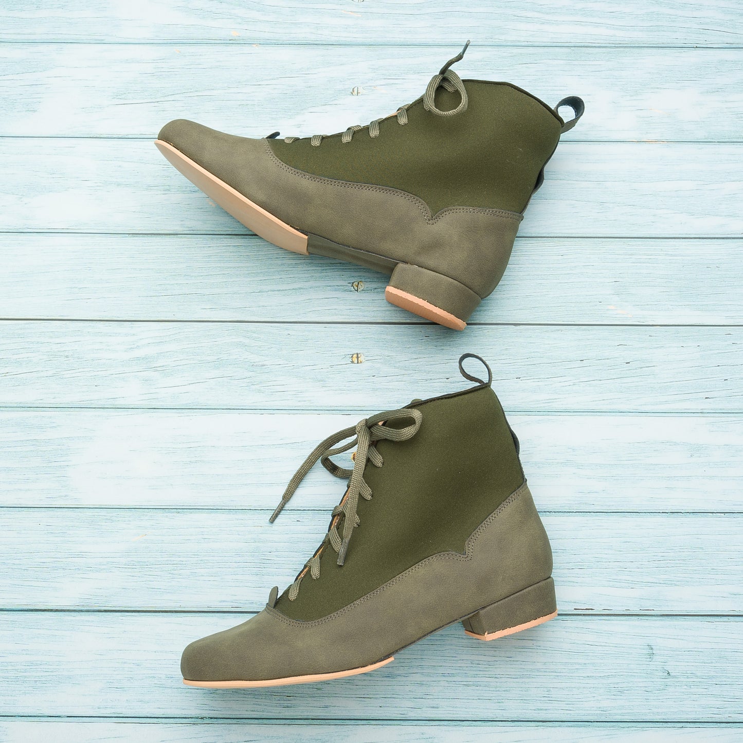Boots-Classic Neoprene Dark green (Vegan)