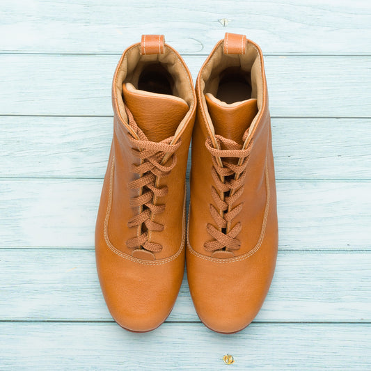 Boots-Classic Camel leather