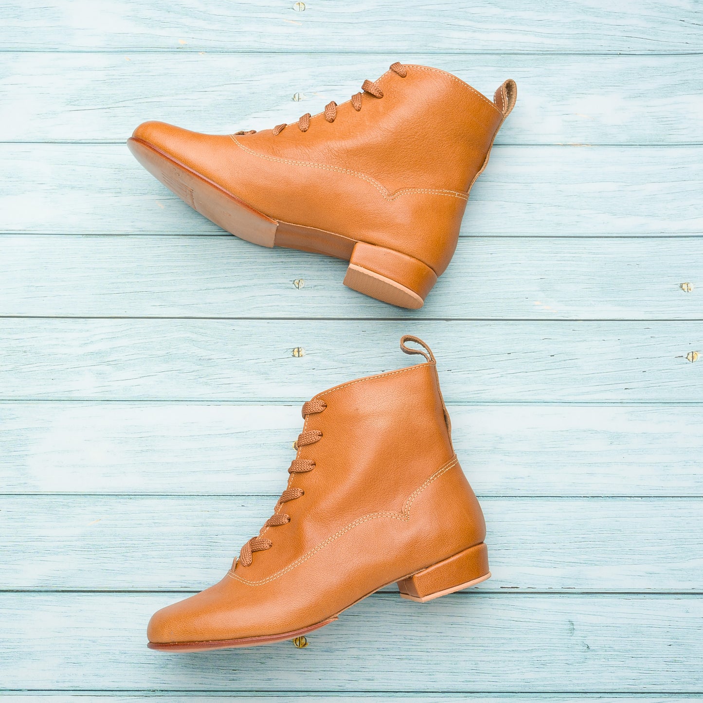 Boots-Classic Camel leather