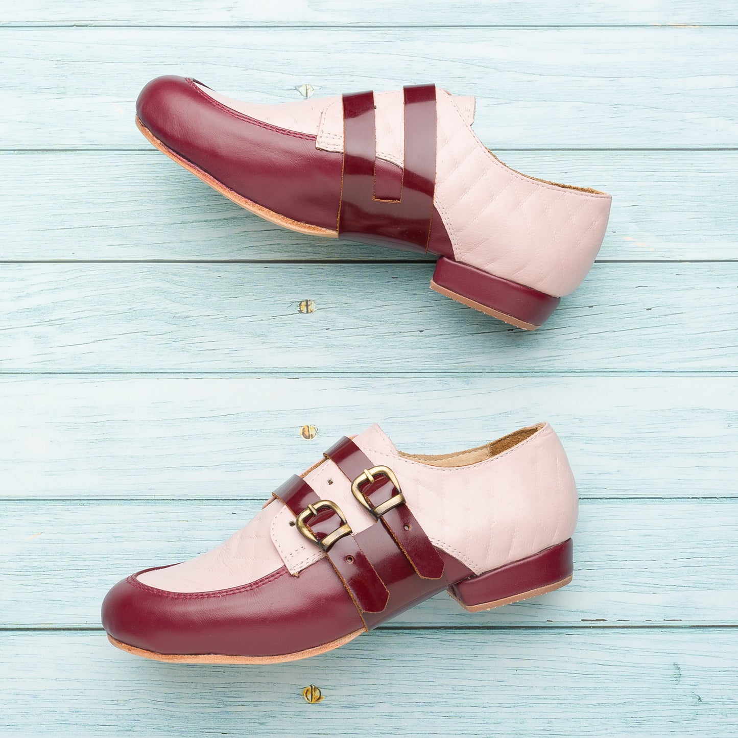 Loaffers Burgundy matelase