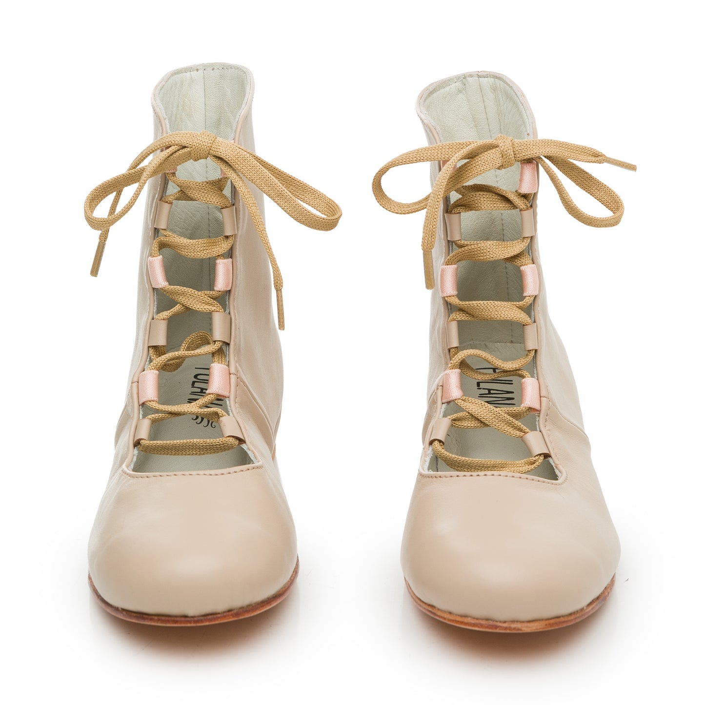 Ballerina Beige Leather