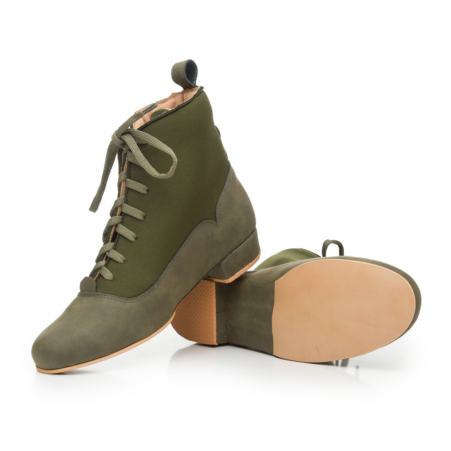 Boots-Classic Neoprene Dark green (Vegan)