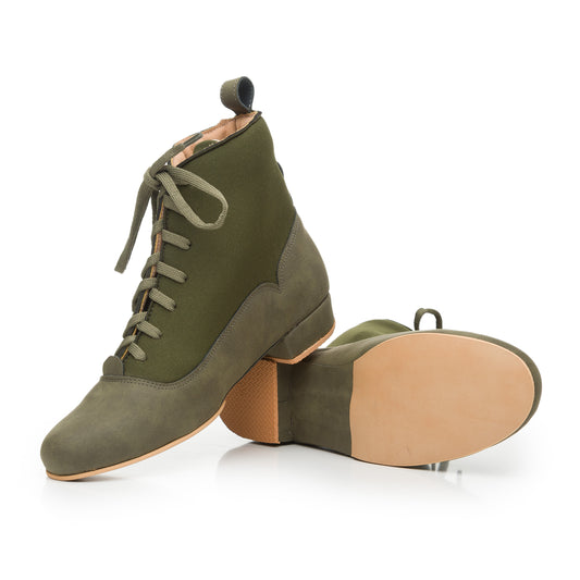 Boots-Classic Neoprene Dark green (Vegan)