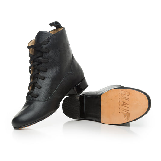Boots Classic Black Floater leather