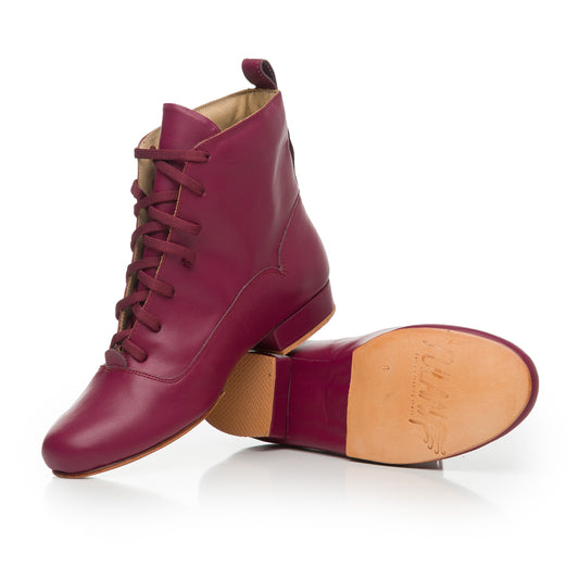 Boots-Classic Burgundy leather